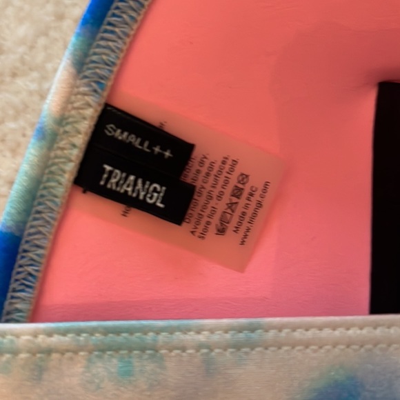 TRIANGL Bibi Luna Tie Dye Bikini Top Bottom Set - Picture 5 of 7